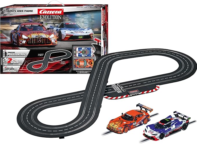 Carrera: Evolution Flames & Fame Slot Car Set