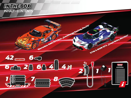 Carrera: Evolution Flames & Fame Slot Car Set