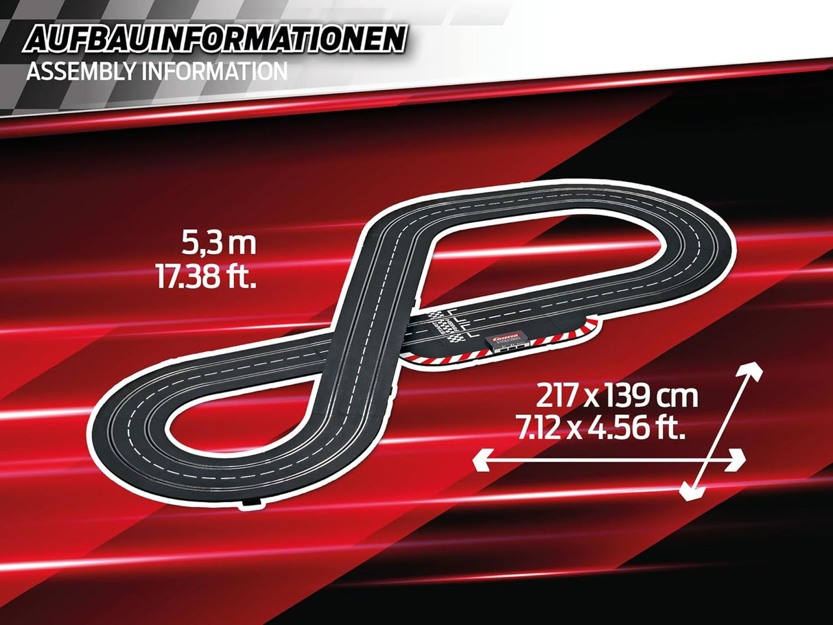 Carrera: Evolution Flames & Fame Slot Car Set