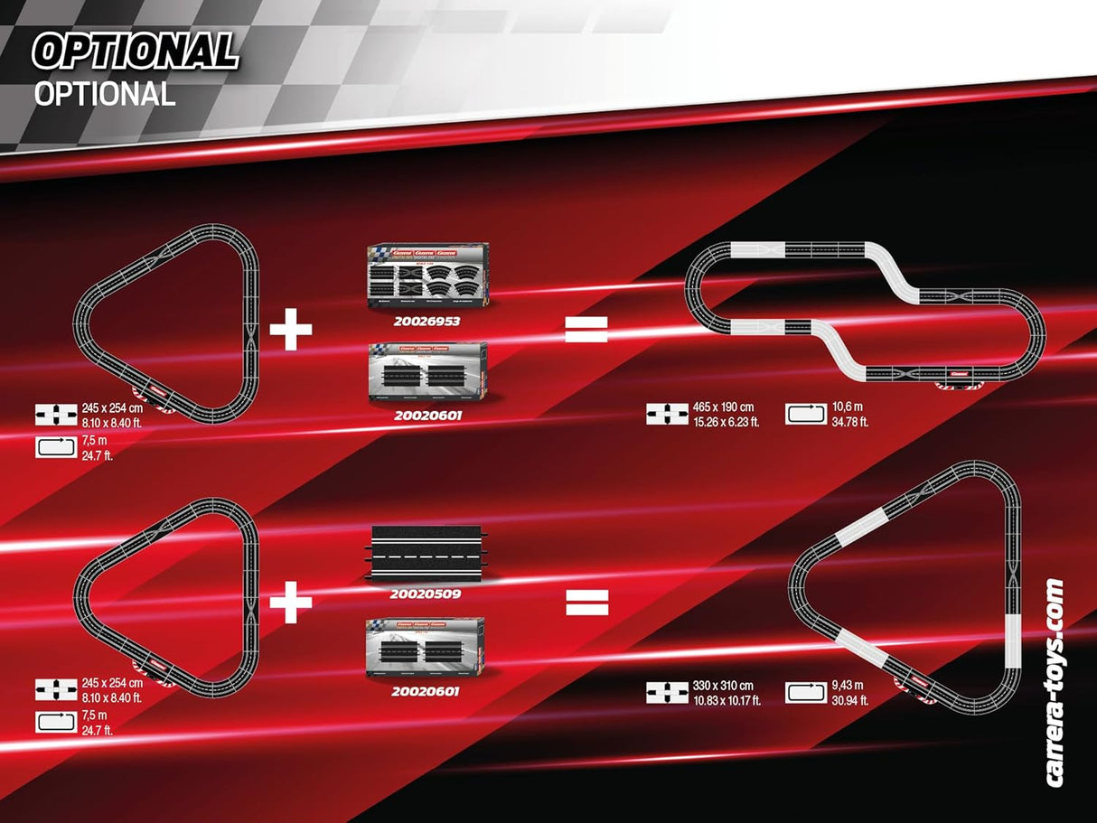 Carrera: Evolution Flames & Fame Slot Car Set