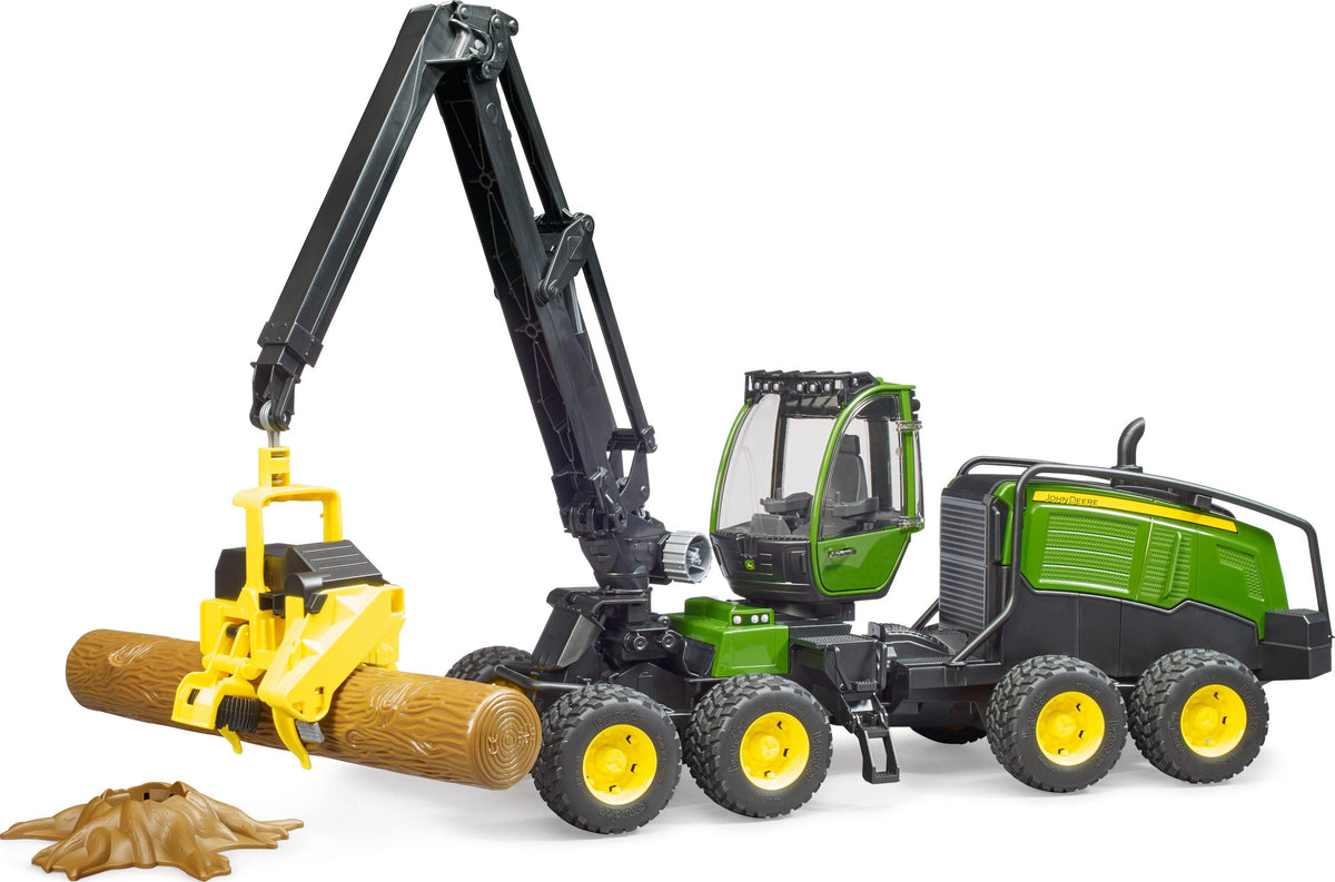 Bruder: John Deere 1270G Harvester + Tree Trunk