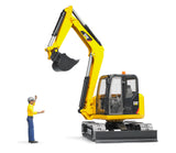 Bruder: Cat Mini Excavator + Worker