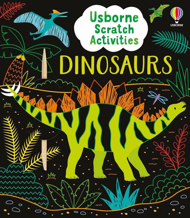 Usborne Scratch Activities Dinosaurs