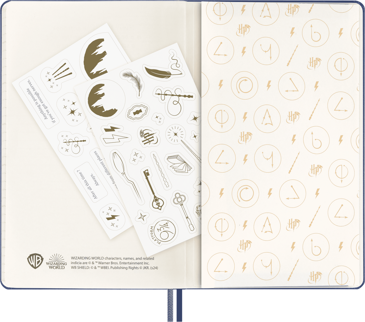 Moleskine LE Harry Potter Notebook Large Ruled Patronum