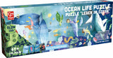 Hape: Ocean Life Puzzle Glowing - 200 pieces
