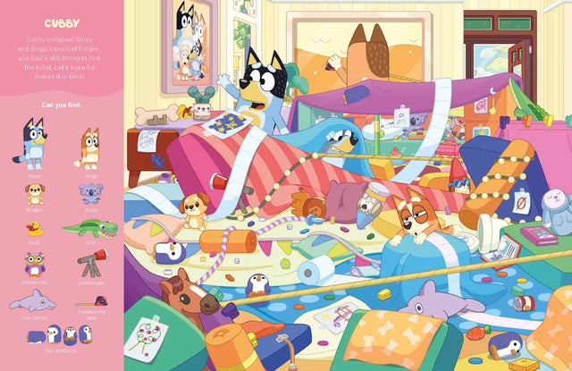 Bluey: Where's Bluey and Bingo?: A Search-and-Find Book