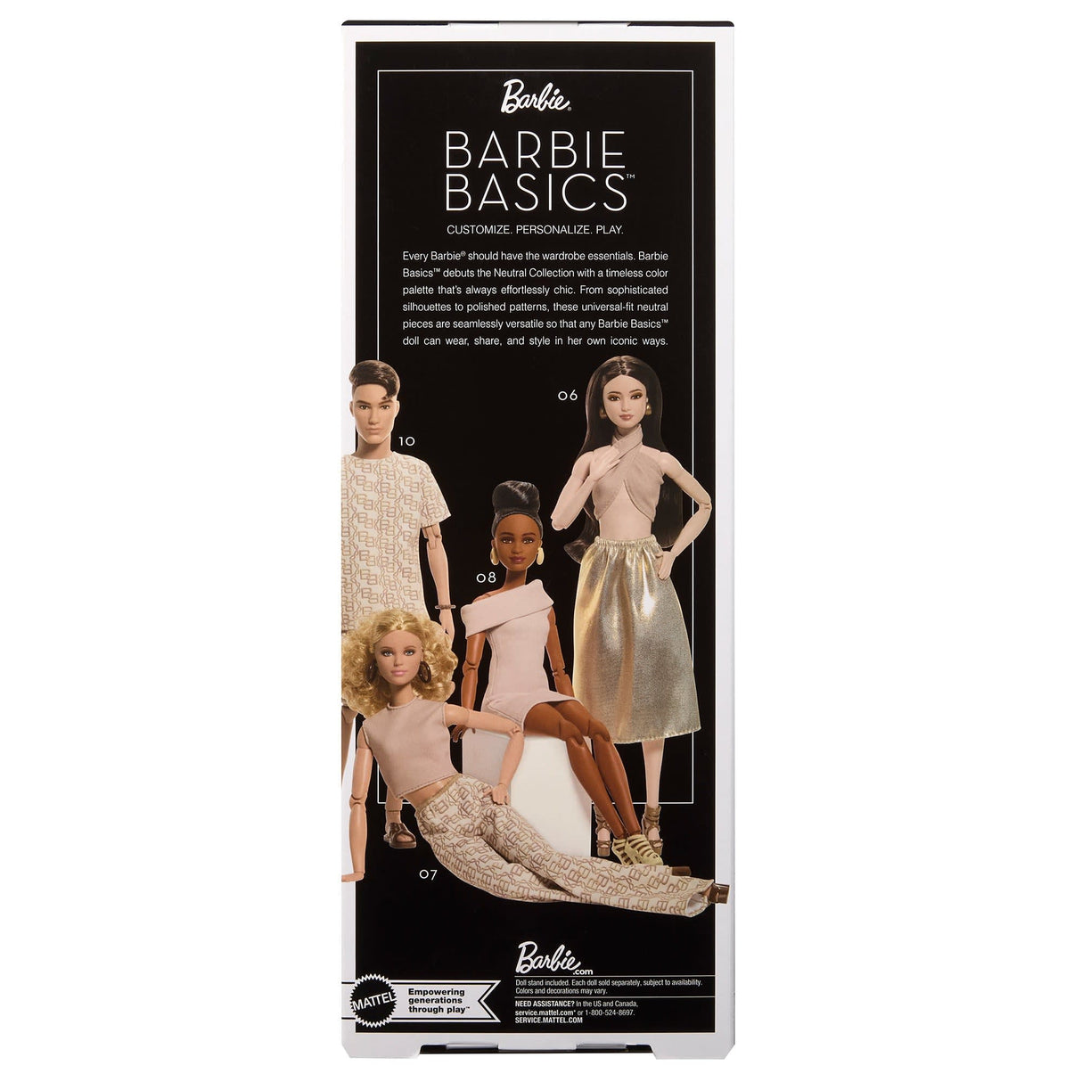 Barbie Basics: 2026 Model 08 Doll