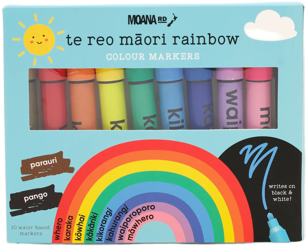 Moana Road: Te Reo Maori Markers