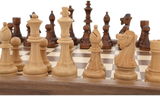 Dal Rossi: 18" Walnut Chess Set