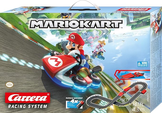 Carrera GO!!! Battery Operated Mario Kart 8 Slot Car Set