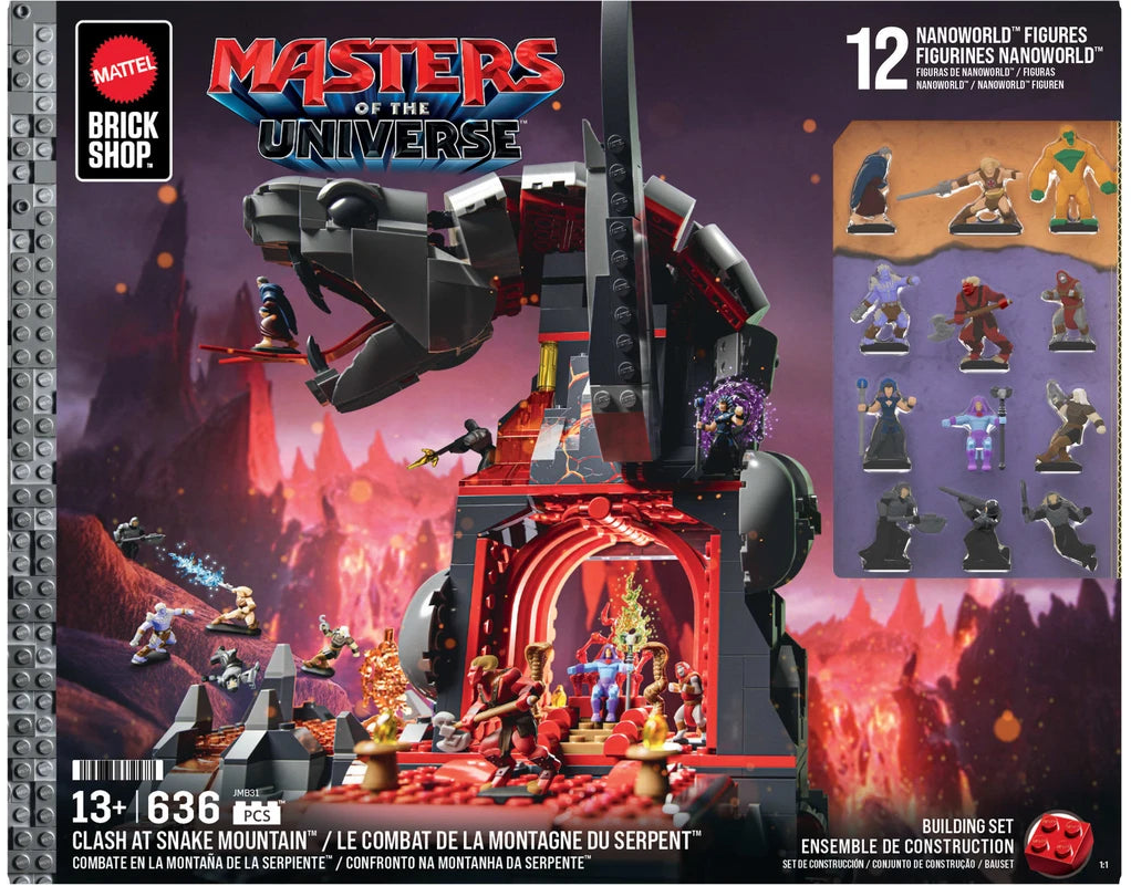 Masters of the Universe: Clash At Snake Mountain - Brick Set