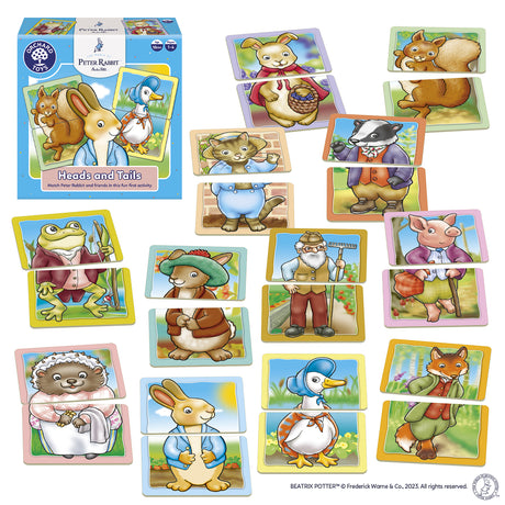 Orchard Toys: Peter Rabbit - Heads & Tails