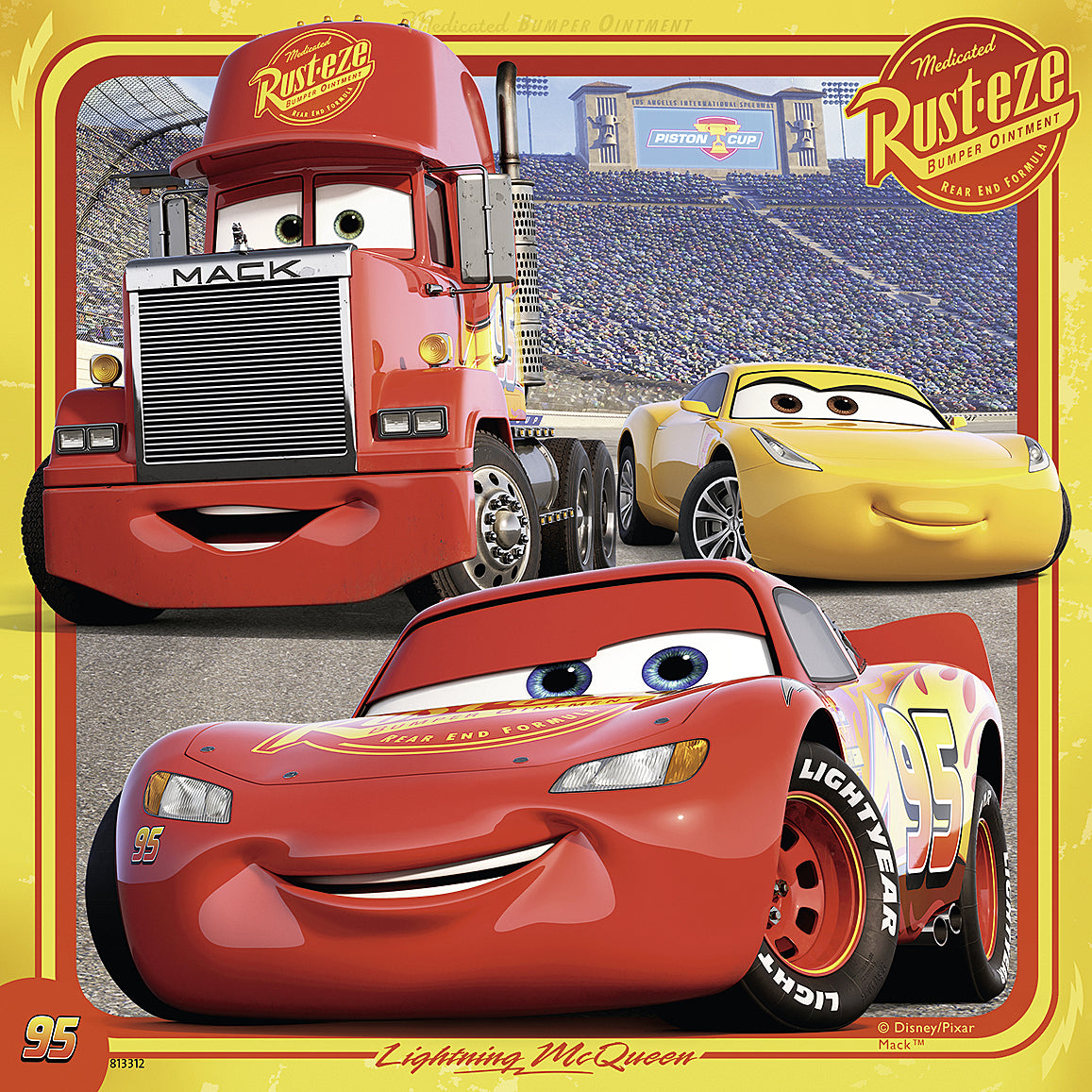Ravensburger - Disney Cars 3 Collection - 3 x 49 Piece