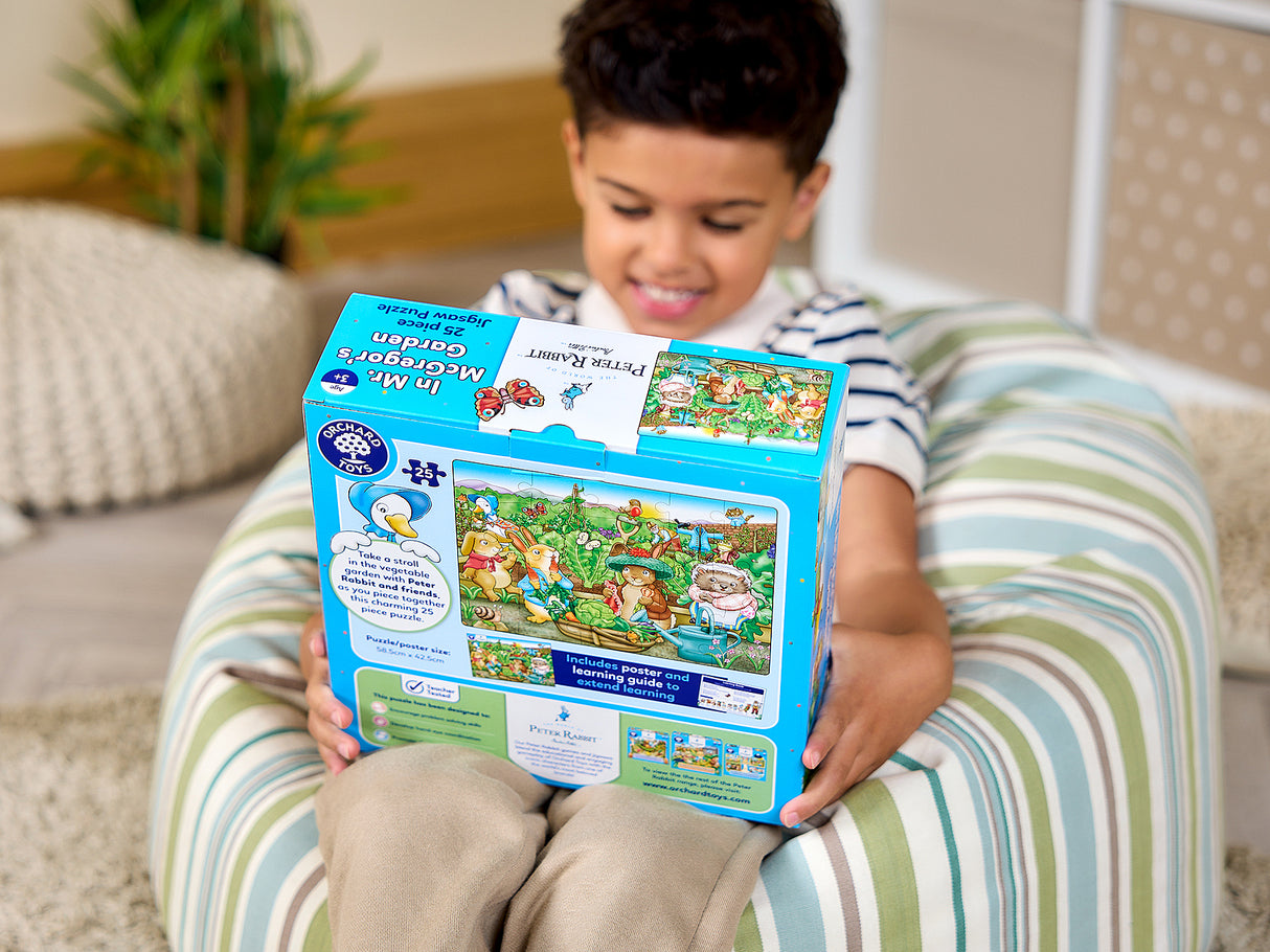 Orchard Toys: Mr McGregor's Garden - 25 Piece Puzzle