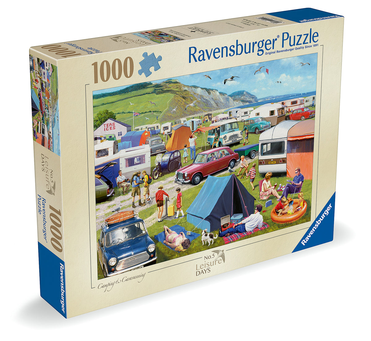 Ravensburger - Leisure Days 5 Camping Caravanning - 1000 Piece