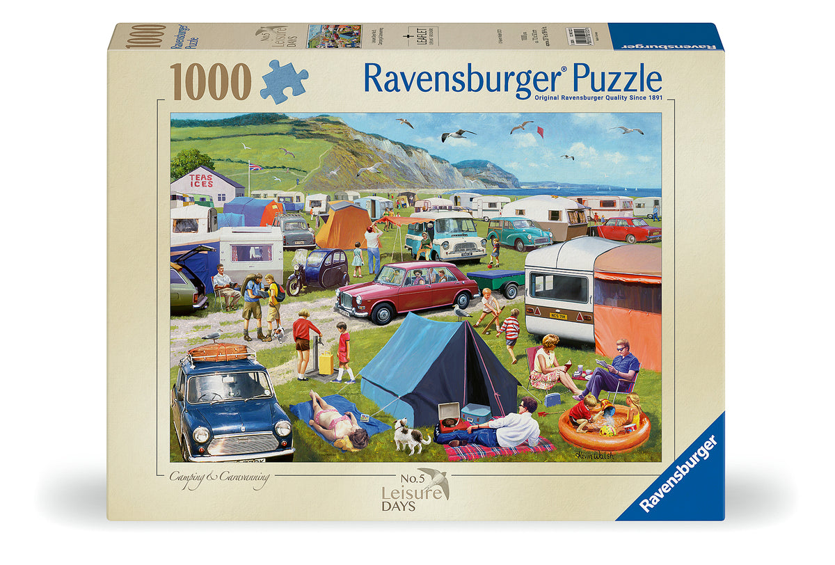 Ravensburger - Leisure Days 5 Camping Caravanning - 1000 Piece
