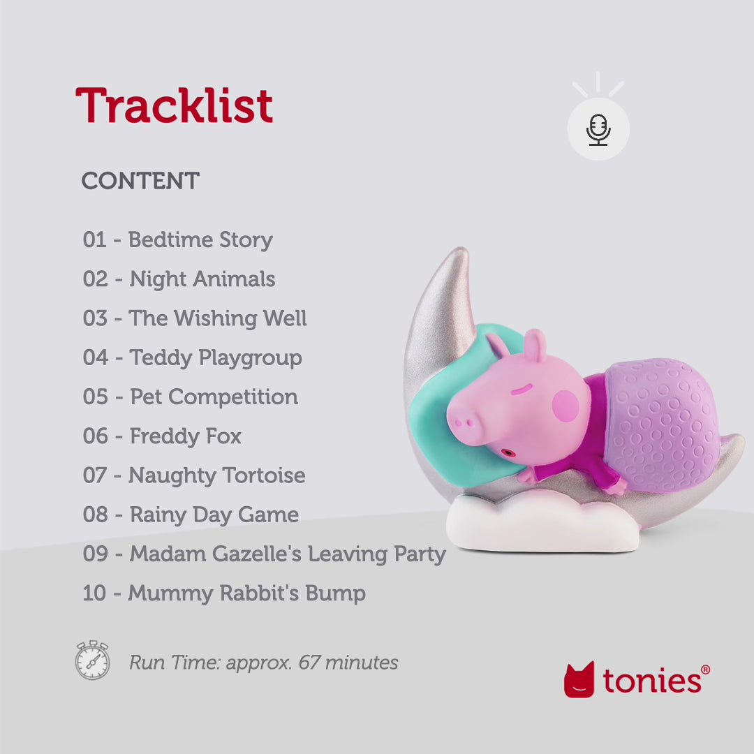 tonies: Peppa Pig - Peppa's Bedtime Stories Tonie Audio Character