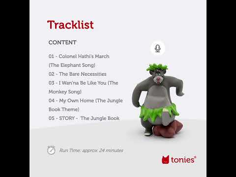 tonies: Disney The Jungle Book - Baloo Tonie Audio Character