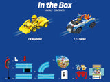 Carrera First: Battery Operated Paw Patrol On the Double Slot Car Set