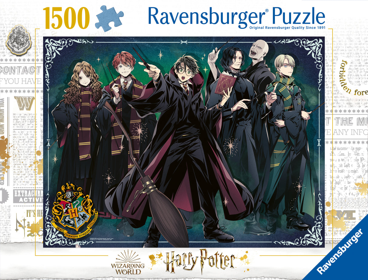 Ravensburger: Harry Potter Gryffindor vs Slytherin Puzzle - 1500 Piece