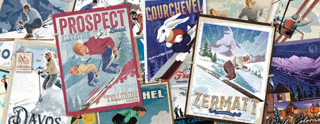Ravensburger: Vintage Ski Posters Puzzle - 1000 Piece