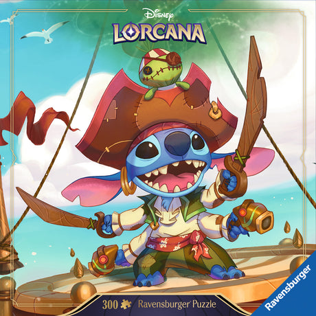 Ravensburger: Disney Lorcana Stitch the Alien Buccaneer Puzzle - 300 Piece