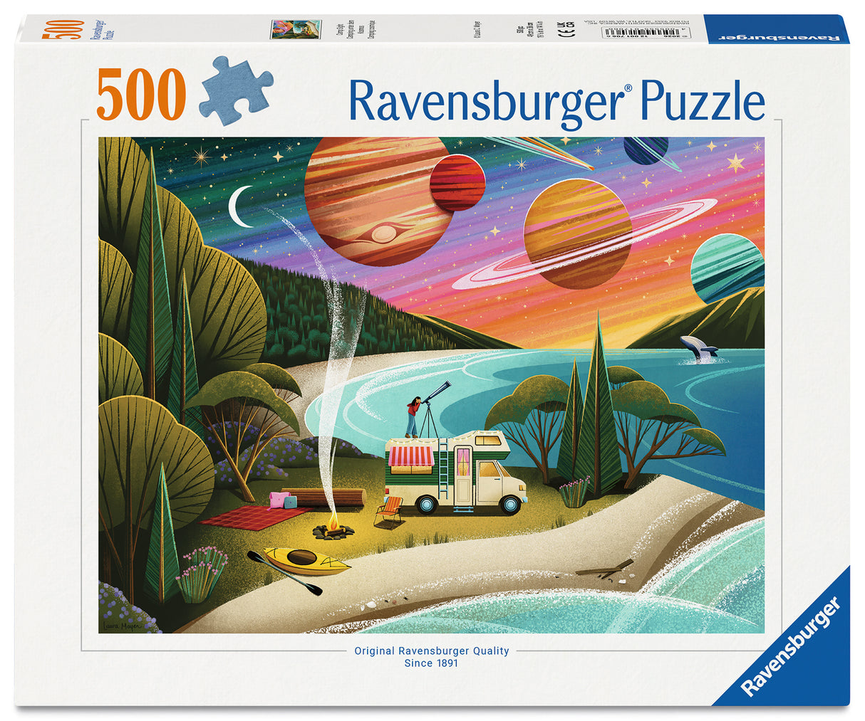 Ravensburger: Camp Sight Puzzle - 500 Piece