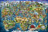 Ravensburger: Illustrated World Map Puzzle - 5000 Piece