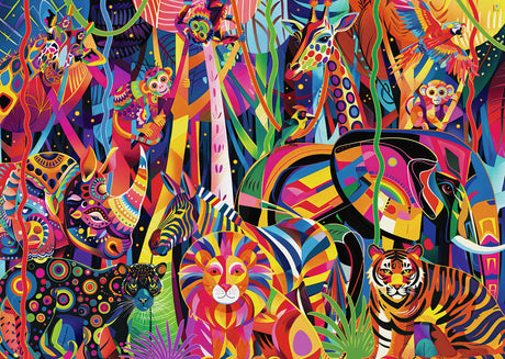 Ravensburger: Jeweled Jungle Puzzle - 500 Piece