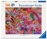 Ravensburger: Fish in Fuchsia Puzzle - 500 Piece