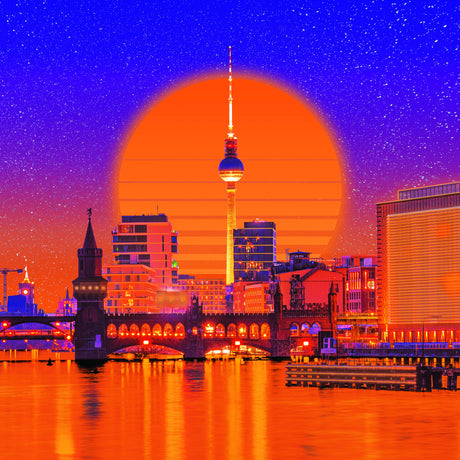 Ravensburger: Neon Collection Berlin Puzzle - 500 Piece