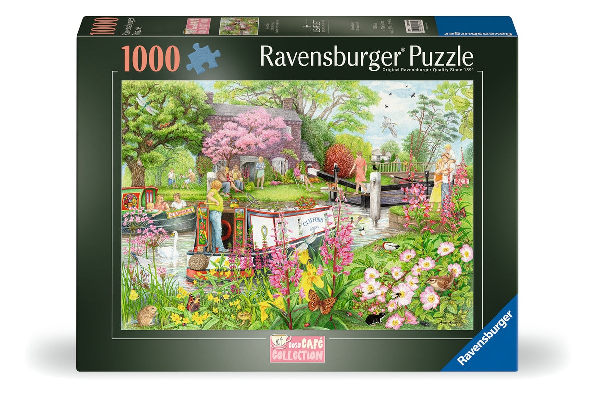 Ravensburger: Cosy Cafe No 4: River Cafe Puzzle - 1000 Piece