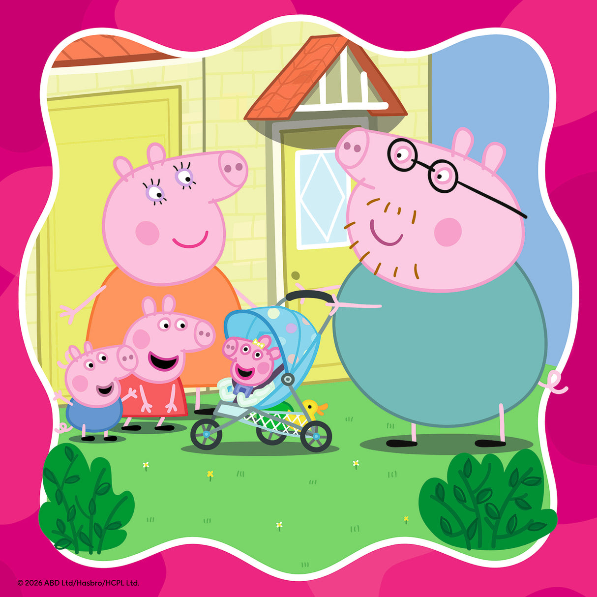 Ravensburger: Peppa Pig Family Firsts! Puzzle - 3x49 Piece