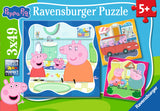 Ravensburger: Peppa Pig Family Firsts! Puzzle - 3x49 Piece