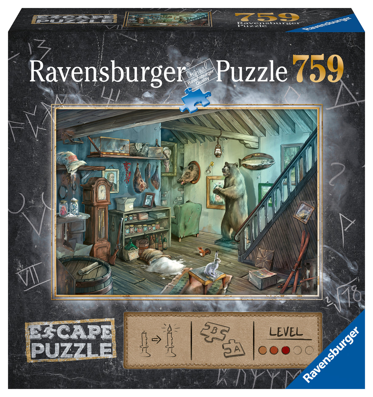 Ravensburger: Escape Forbidden Basement Puzzle - 759 Pieces