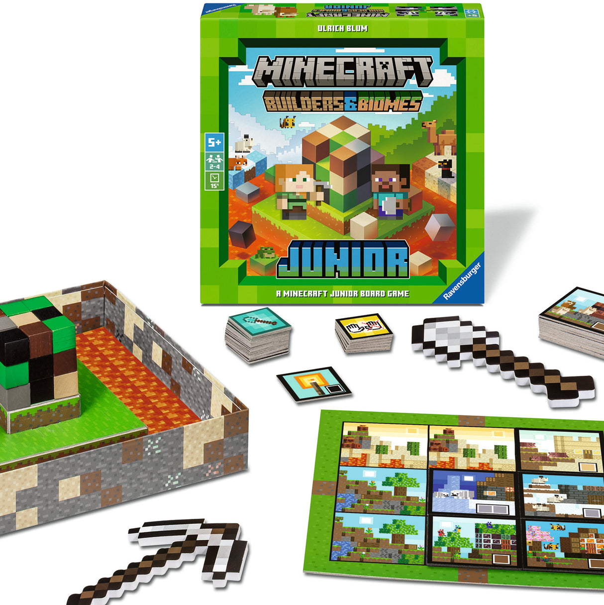 Ravensburger: Minecraft Builders & Biomes Junior