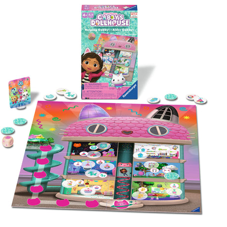 Ravensburger: Gabby's Dollhouse Helping Gabby! Game