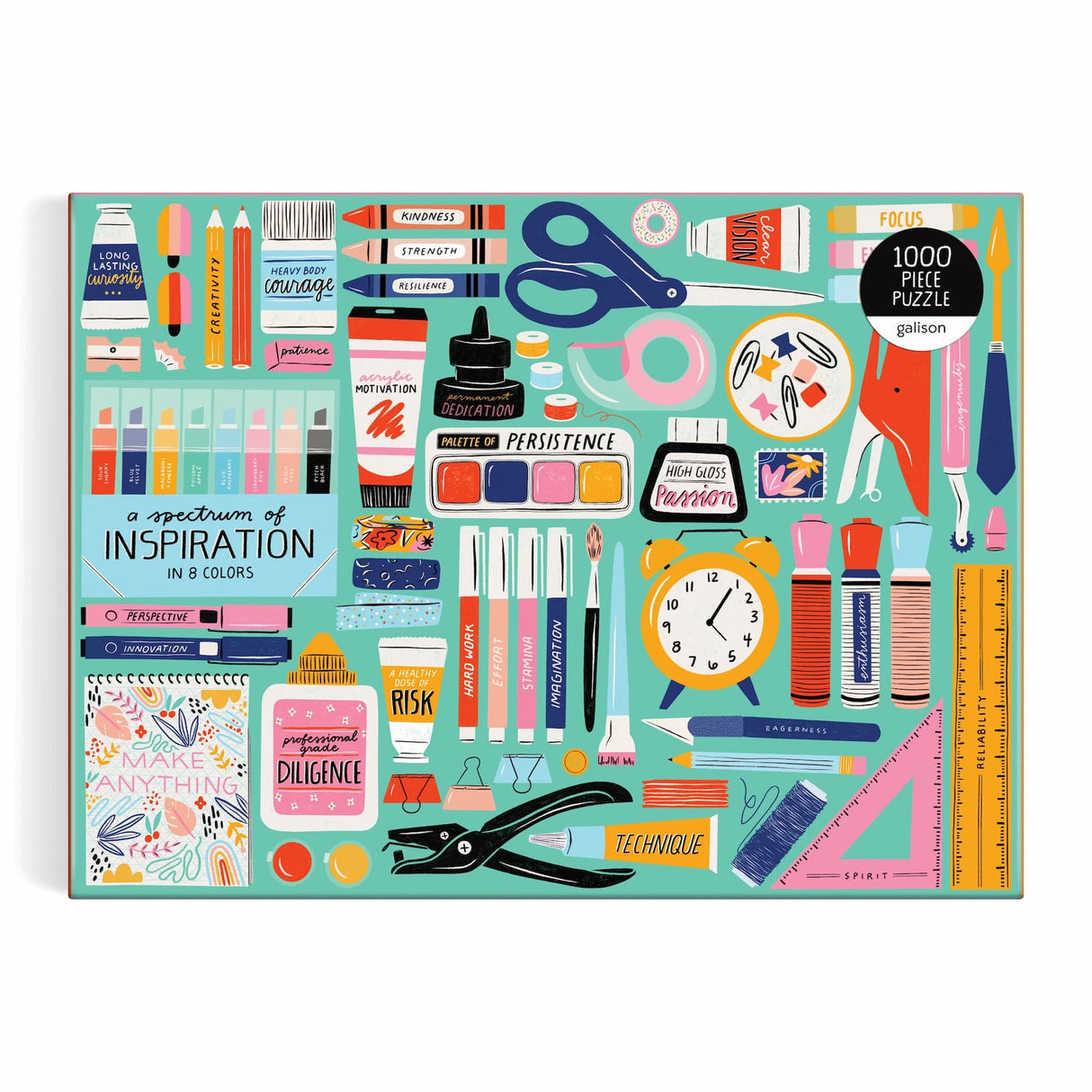 Galison Tools for Creative Success Puzzle - 1000 Piece
