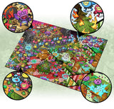 Vizzles Christmas Chaos 1000pc Jigsaw Puzzle