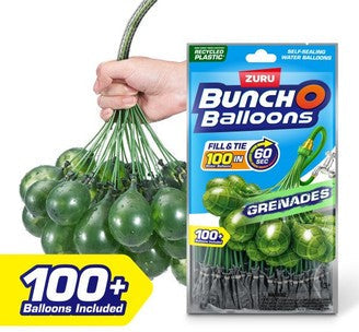 Zuru Bunch O Balloons: Water Grenades - 100 Balloons